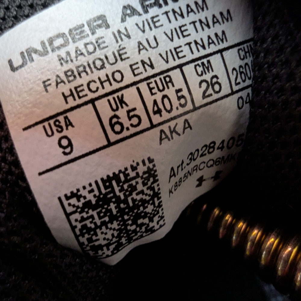 Womens Under Armour Charged Bandit Trail 3 Running Shoes Sz 9 Used VGC 3028405 - Picture 7 of 8
